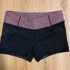 Lululemon black workout spandex